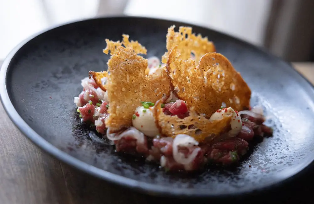 Rātā dish – MIchelin guide one star restaurant