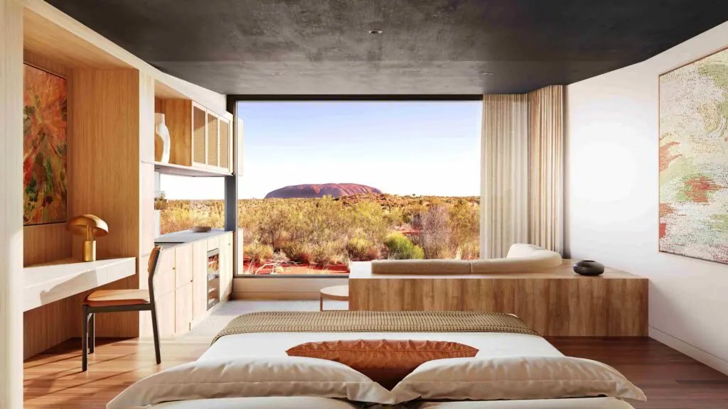 Nine suites, private plunge pools: new ultra-luxury Uluṟu lodge revealed