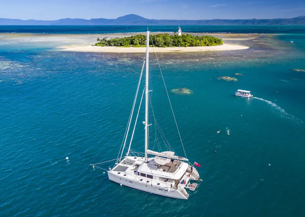 Journey Beyond bundles two UNESCO sites into a single Far North Queensland day 1 Low isles sailing with Sailaway