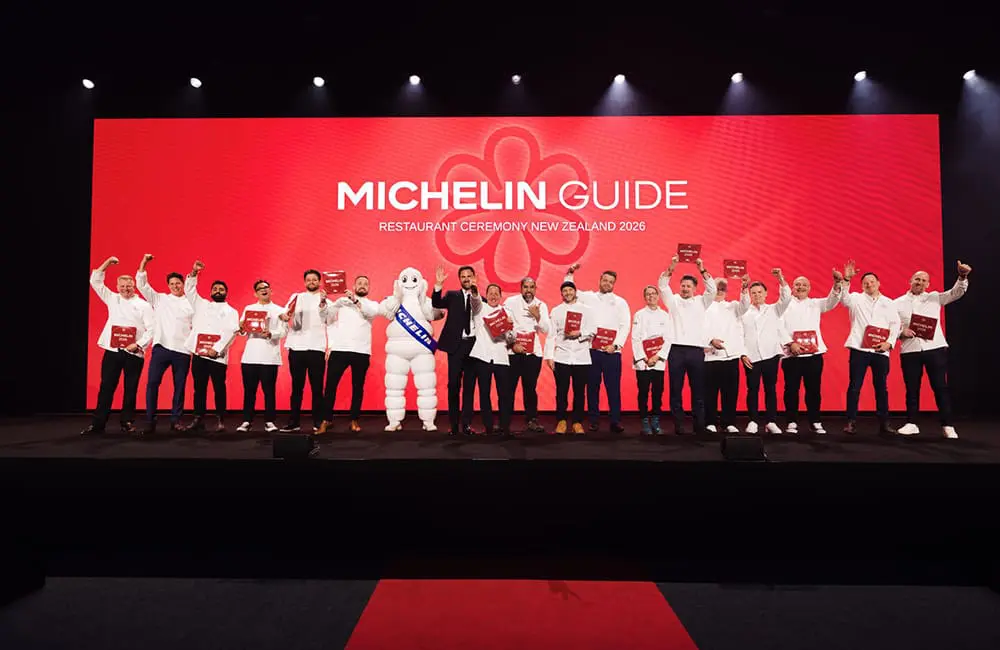 At the inaugural NZ MICHELIN Guide Restaurant Ceremony on 30 June: 14 New Zealand restaurants received One MICHELIN Star and one restaurant received two MICHELIN Stars.
