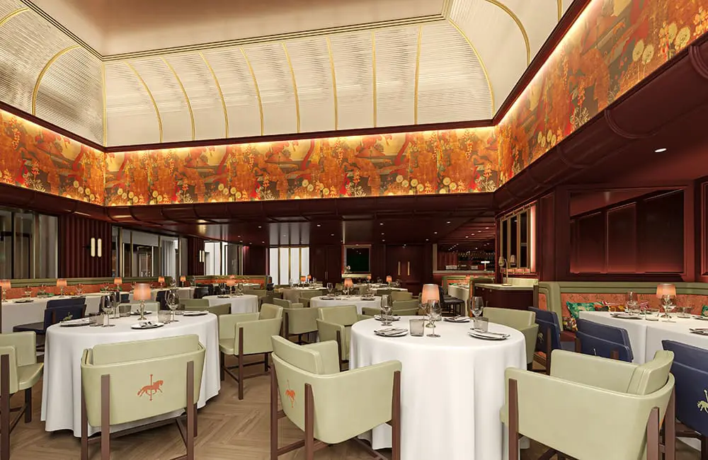 Render of Fayre restaurant at The Shepherd Mayfair.
