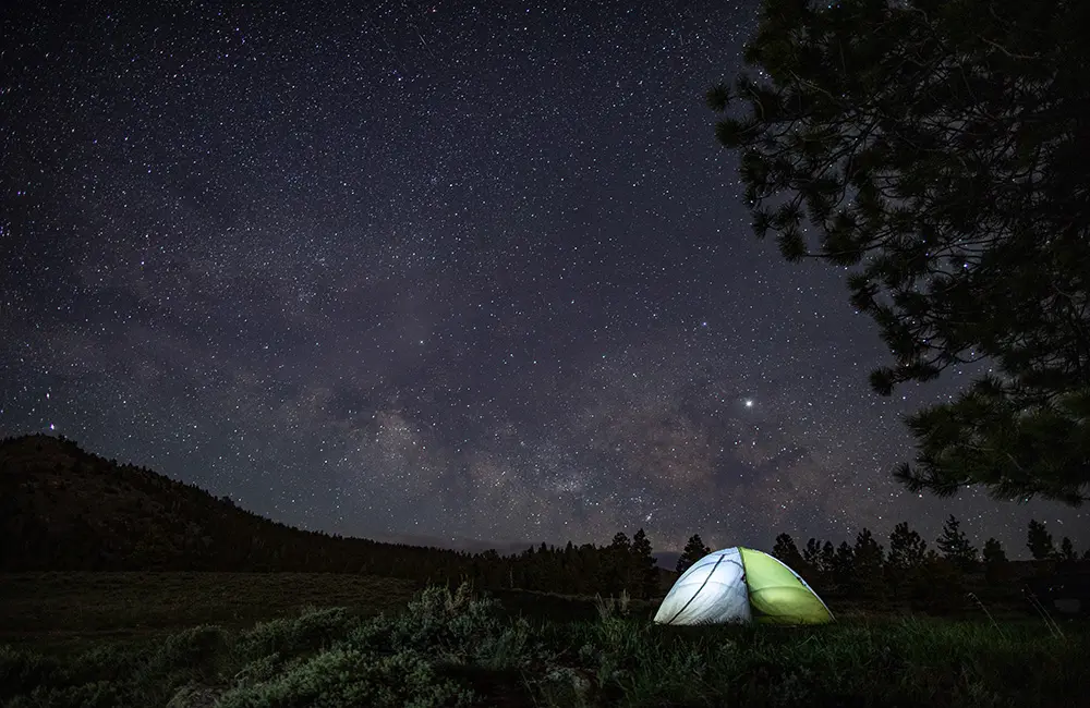 Utah eyes 2034 Winter Olympics with flurry of upgraded visitor experiences you can enjoy now 10 a bright, glowing tent beneath the Milky Way sky in Panguitch Lake, Utah
