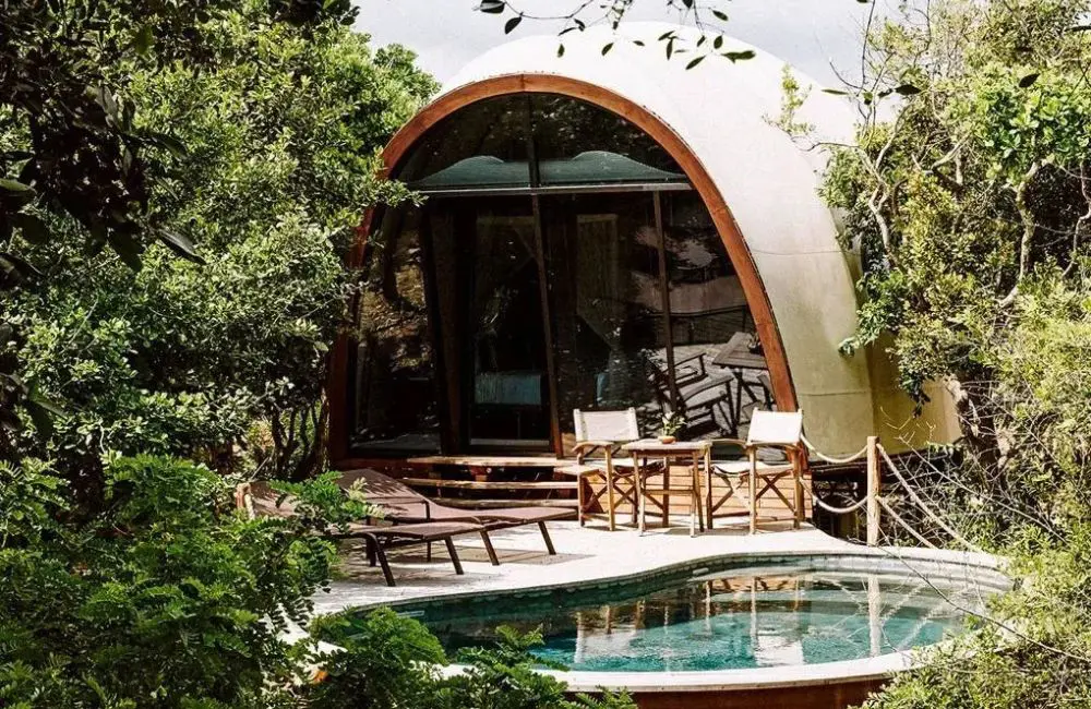 Cocoon suites at Wild Coast Tented Lodge