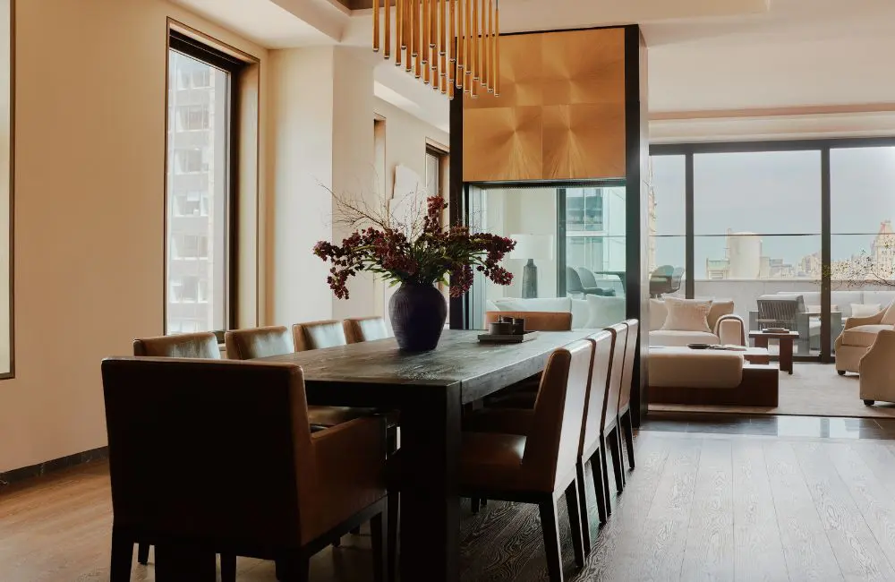 Aman New York, two-bedroom home