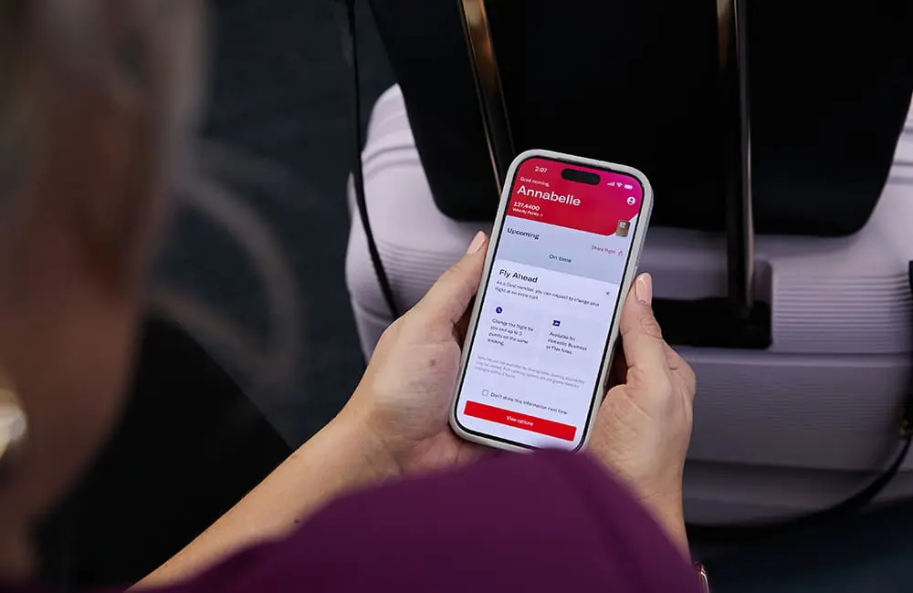 Virgin Australia is only Aussie airline to offer free same-day flight changes for Economy Flex flyers 1 Eligible domestic Economy Flex ticket holders can request Fly Ahead same-day earlier flights via the Virgin Australia app.