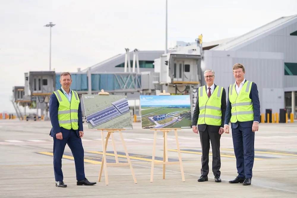 WSI-Sustainability-2026-1-Philip Graham CEO (Clean Peak Energy), Simon Hickey CEO (WSI), Matt Duffy CCO (WSI), Andrew Steel COO freightquip airport