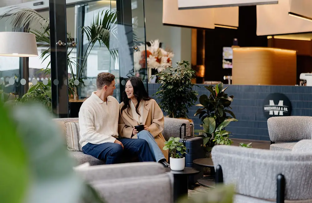 Mozzarella & Co. restaurant and bar area at voco Queenstown. Image: IHG Hotels & Resorts