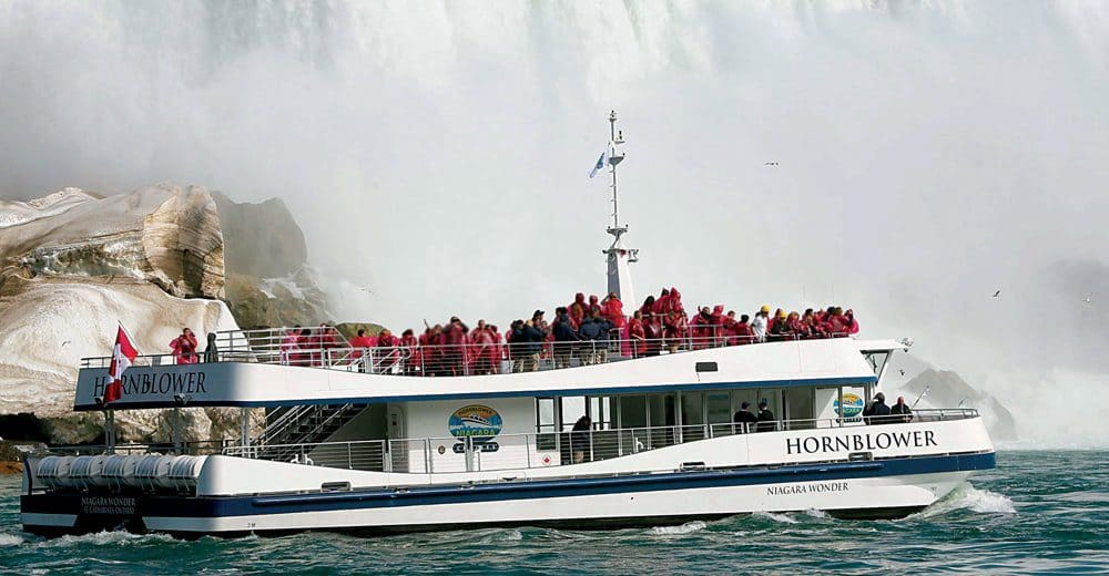 Hornblower ferry at Niagara Falls