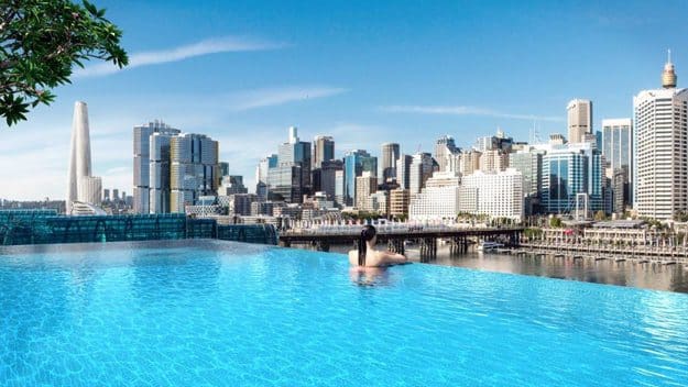 Sofitel Sydney Darling Harbour Pool Deck