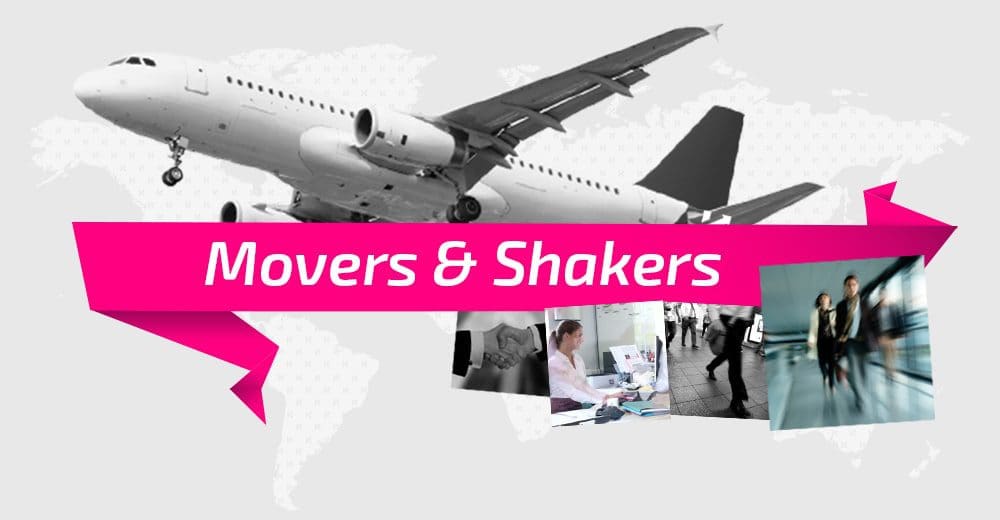 Who's the industry movers and shakers this week?