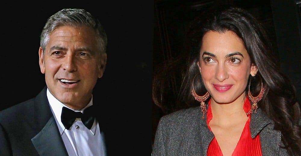 Sorry ladies, Clooney is off the market