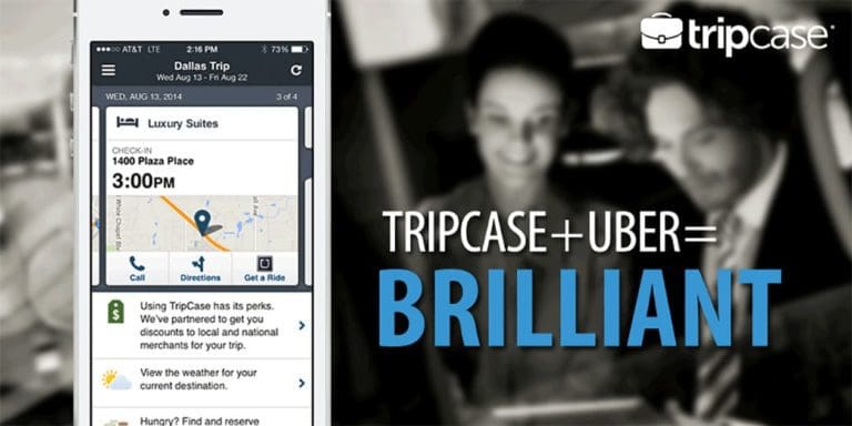 TripCase teams up with Uber