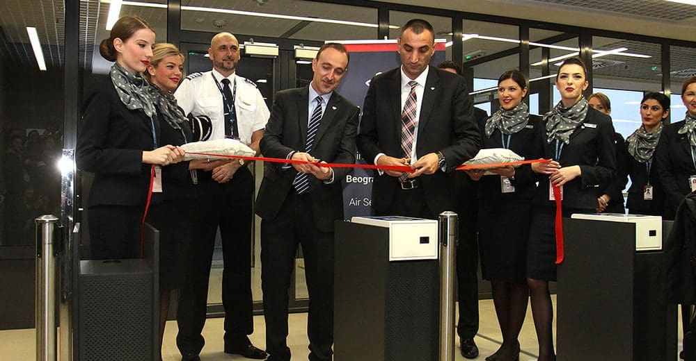 Air Serbia arrives in Zagreb