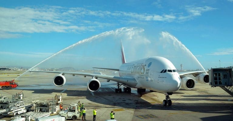 Emirates preps A380 for Perth