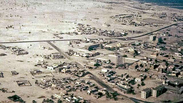 Fishing village to modern metropolis: Dubai (in pictures) 34 1970-dubai-aerial
