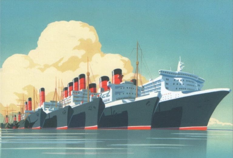 175 years of Cunard’s history in 2.5 minutes