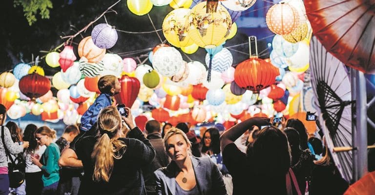 What could be more Sydney than the Lunar Markets?