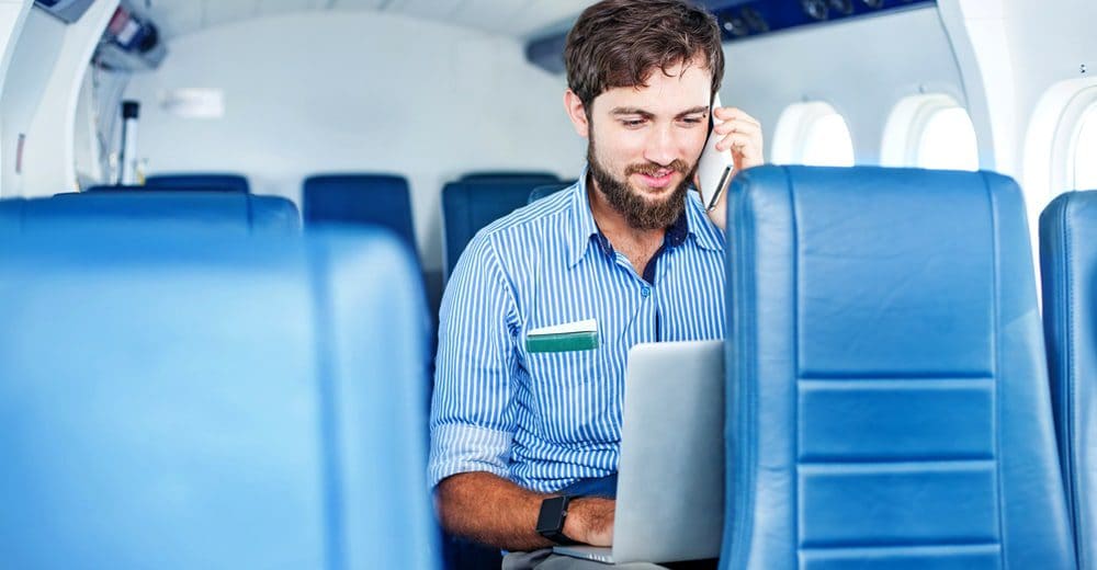 Why flight crew don't want you using your phone