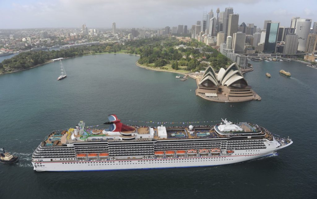 Carnival Spirit update - ship waits outside Sydney Harbour