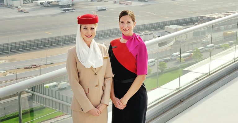 Qantas and Emirates celebrate anniversary