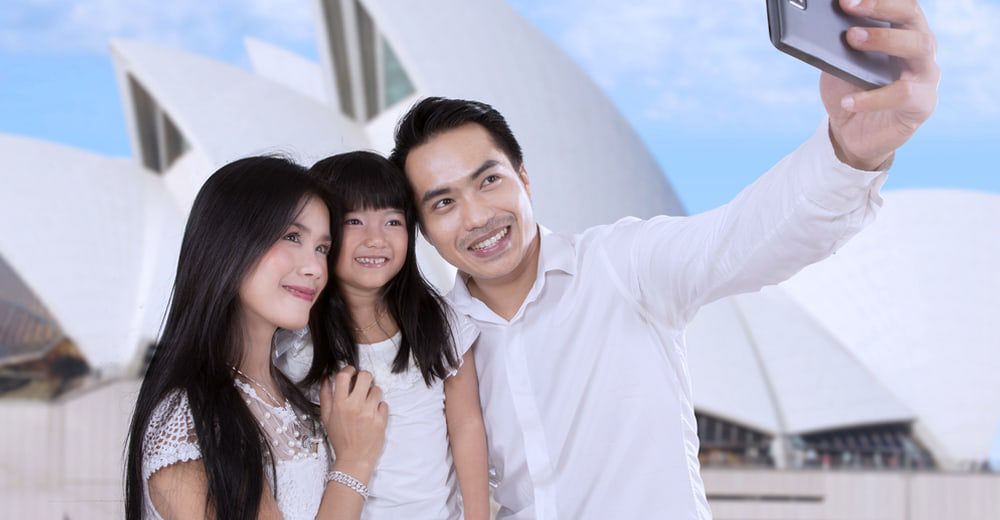 How did Australia attract one million Chinese tourists?