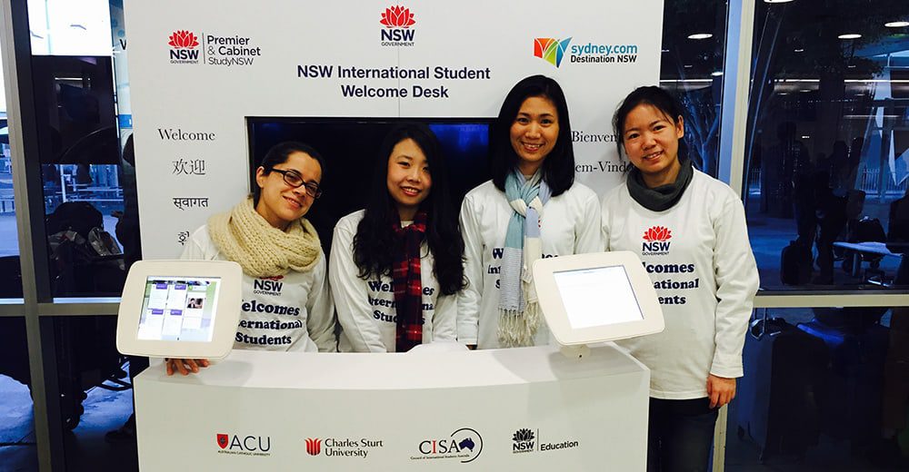 International students to get instant support at Sydney Airport