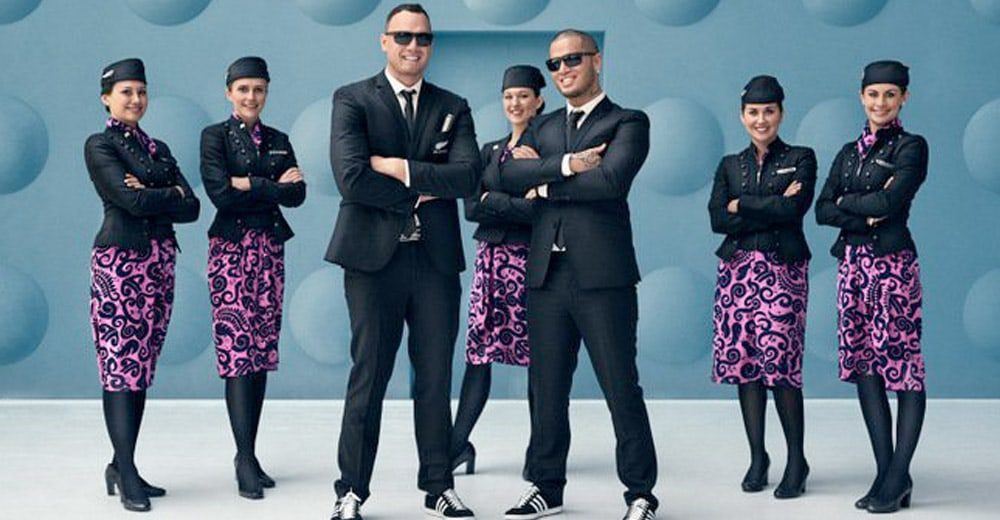 Air NZ's 'Men in Black' safety video received how many views?
