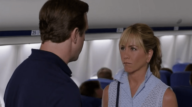 Jennifer Aniston plane