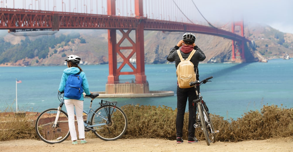 TRAVEL INFLUENCERS: Hubertus Funke from San Francisco Travel 20 San Francisco Golden Gate Bridge
