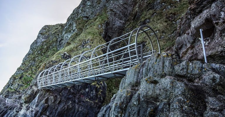 Dramatic cliff-walk ‘The Gobbins’ opens in Northern Ireland