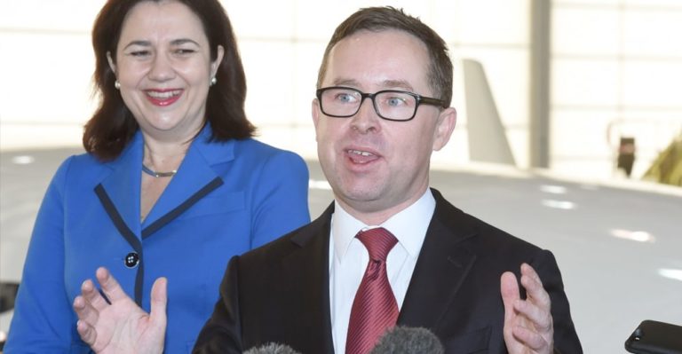 This is how Qantas’ Alan Joyce responded when a man smashed a pie in his face