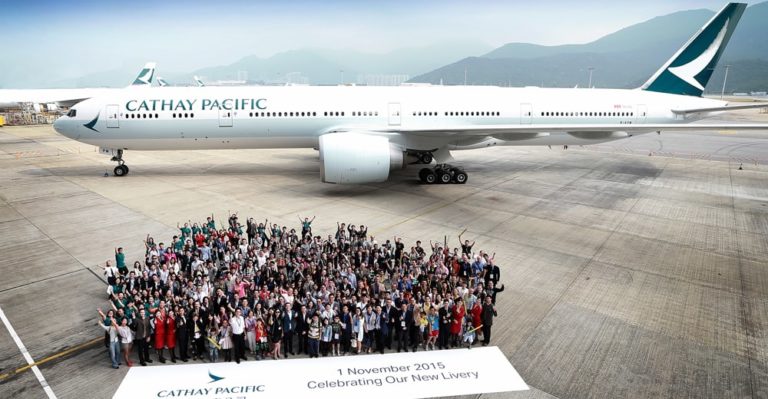 Cathay planes get a makeover