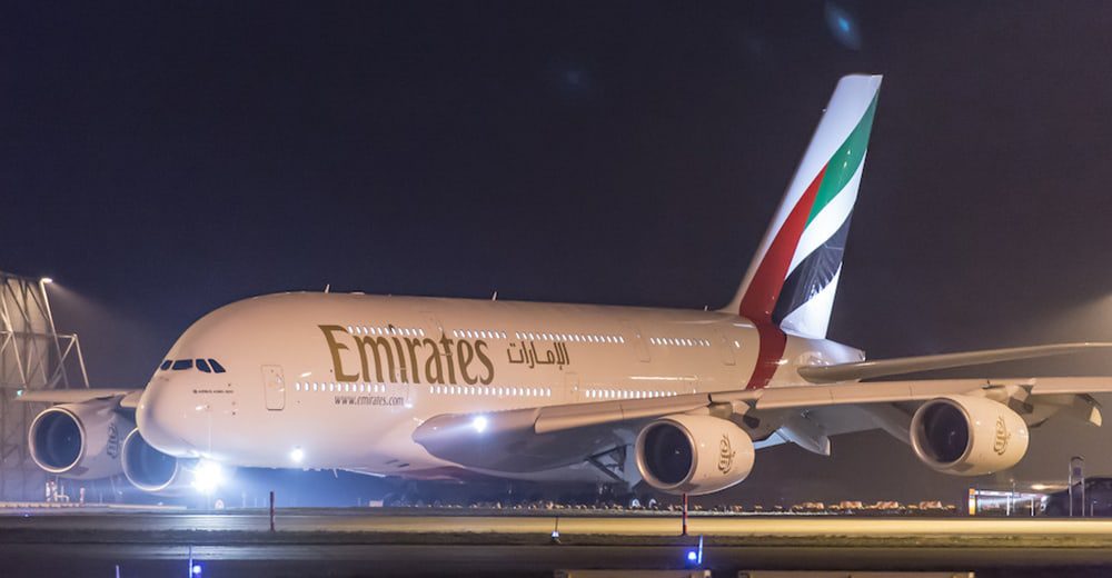 Emirates unveils its first two-class configured A380