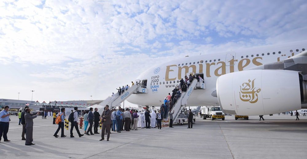 Emirates showcases the highlights from the Dubai Airshow