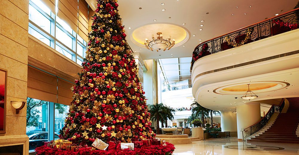 How will hotels be celebrating Christmas this year?