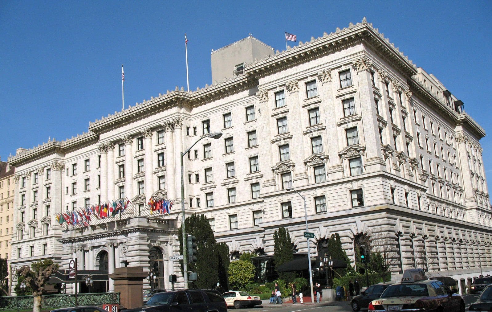Fairmont Hotel, 950 Mason St., San Francisco