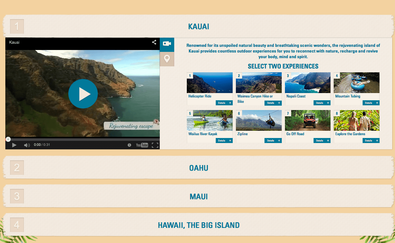 Travel agents, expect more Hawaii bookings 11 Hawaii website