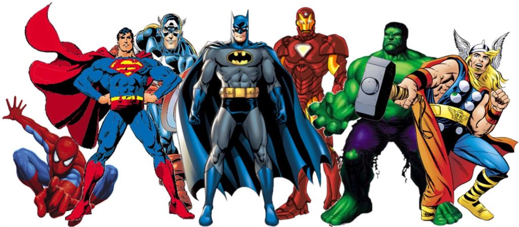 15 types of BDM Superheroes and Super-villains