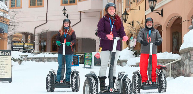 22 new things to see & do around Canada 79 Winter Segway
