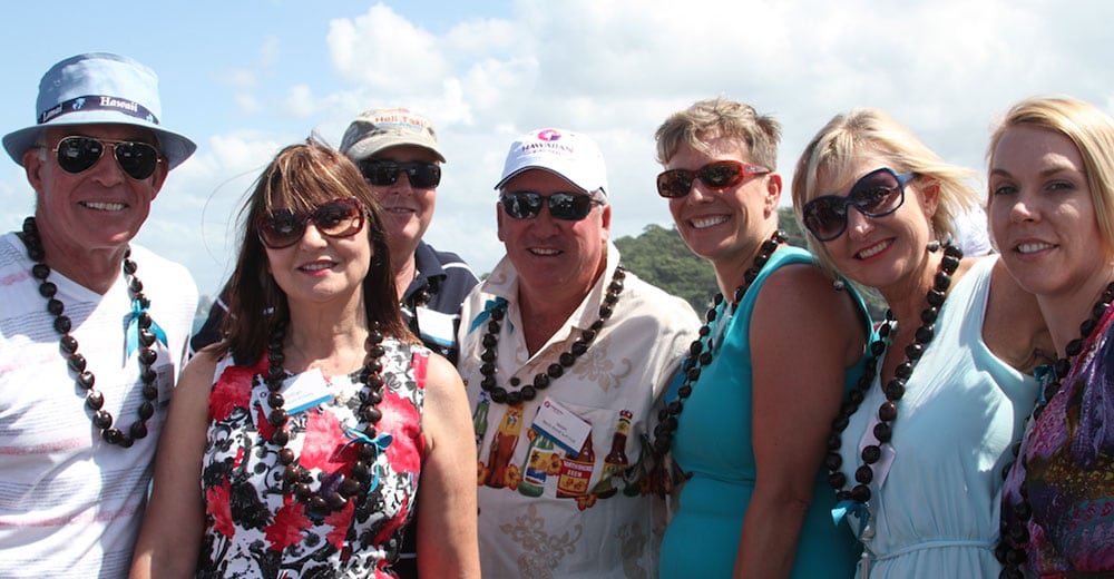 Hawaiian Airlines' day out at sea: Sydney Harbour Challenge