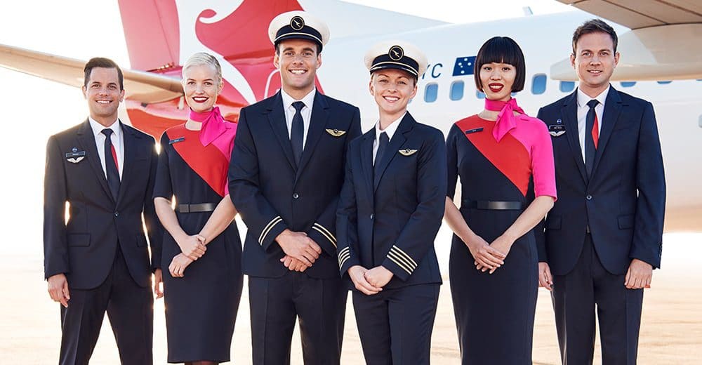 Qantas unveils new throwback pilot uniforms