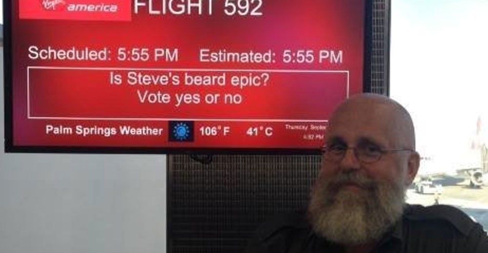 Airport employee makes travelling even more fun & becomes Internet hero