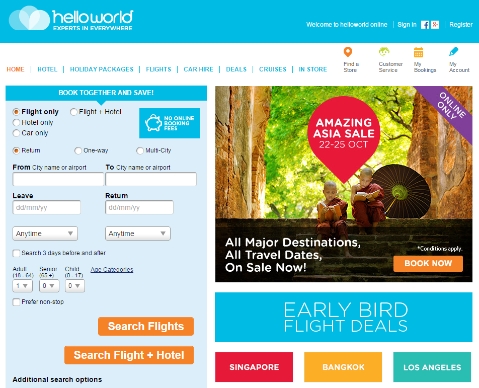 Helloworld site