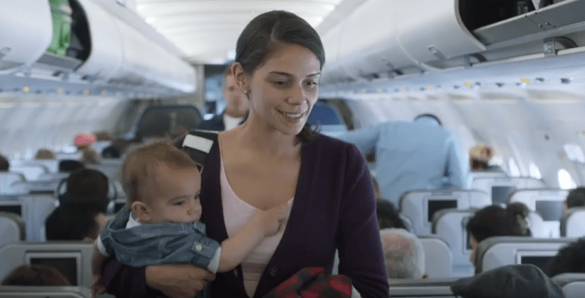 JetBlue mum