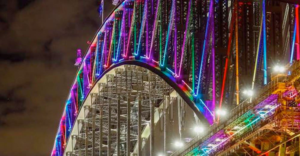 Cities light up in rainbow colours for Orlando