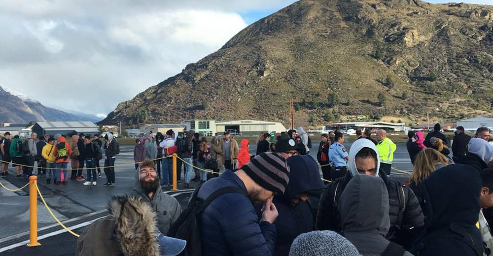 Queenstown Airport is 'fully operational' after bomb scare