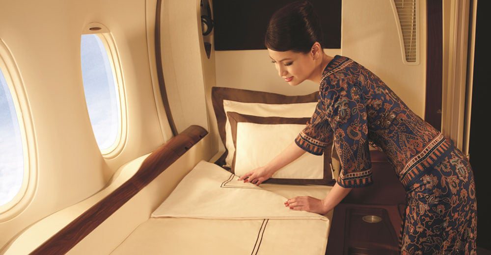 Singapore Airlines' jumbo jet returns to Melbourne