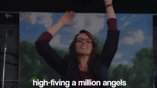 Qantas' rippa profits – THE BEST profits in Aussie aviation & one-off staff bonuses 5 30rock_highfivingamillionangels