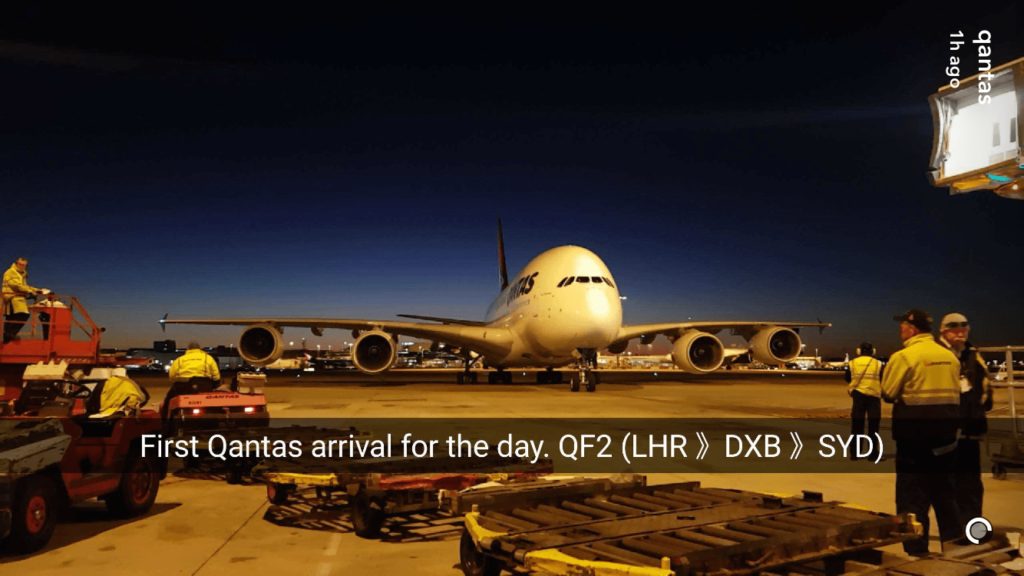 A Qantas employee took over the airline's Snapchat & things got interesting