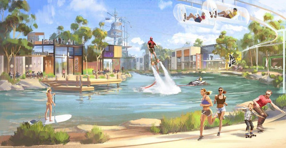 Sunshine Coast gets a ridiculously cool park that could rival the Gold Coast's theme parks